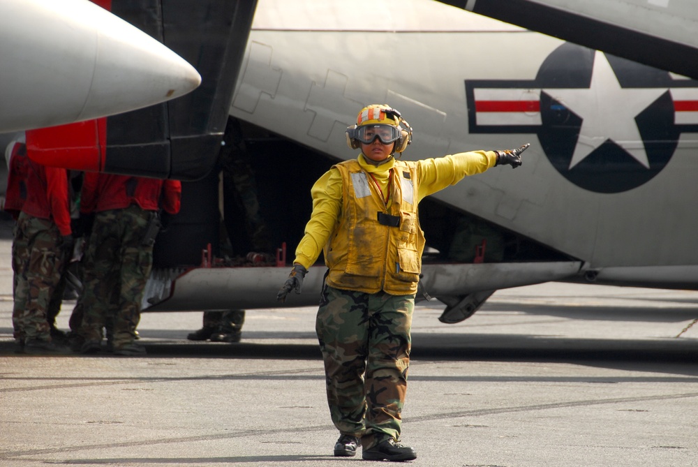 USS Nimitz conducts operations, Feb. 12