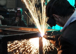Vocational students impressed by American military