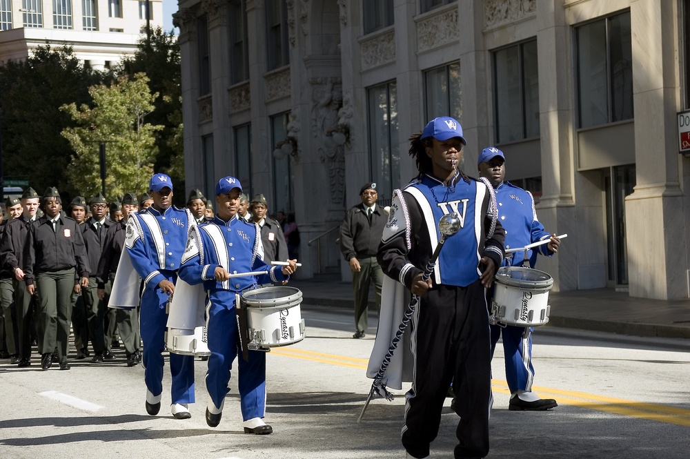 Westlake High School at Atlanta Veterans Day Parade