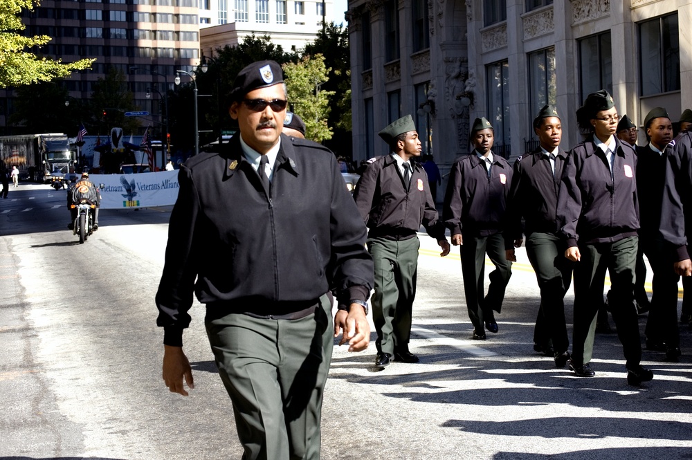 Westlake High School at Atlanta Veterans Day Parade