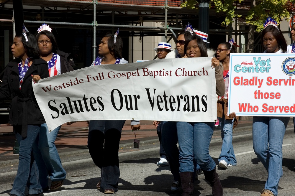 Westside Full Gospel Baptist Church at Atlanta Veterans Day Parade