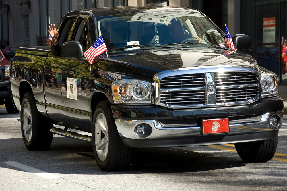 Veterans of Foreign Wars Post 4712 Truck at Atlanta Veterans Day Parade