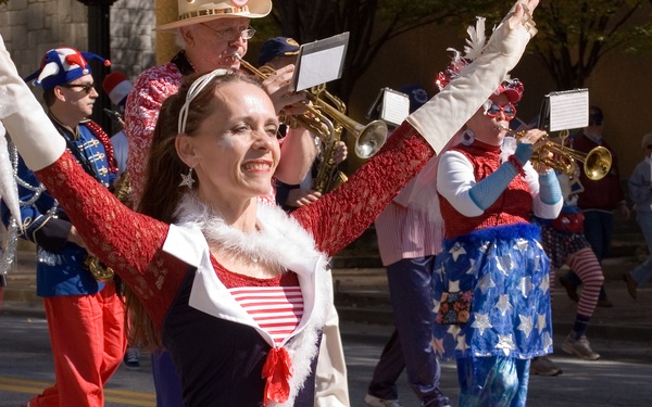 Seed and Feed Marching Abominable Band Attended Atlanta Veterans Day Parade