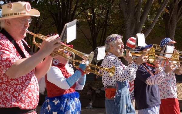 Seed and Feed Marching Abominable Band Attended Atlanta Veterans Day Parade
