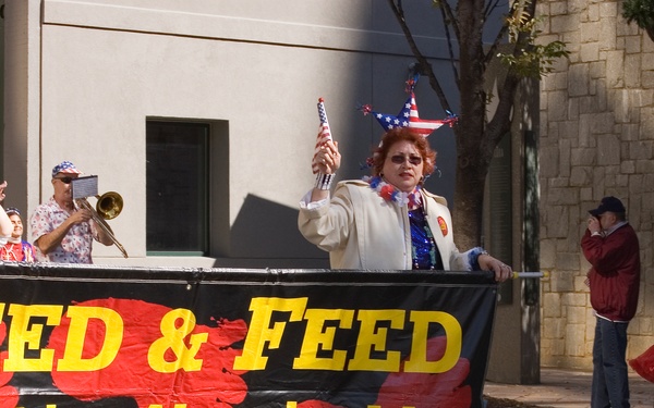 Seed and Feed Marching Abominable Band Attended Atlanta Veterans Day Parade