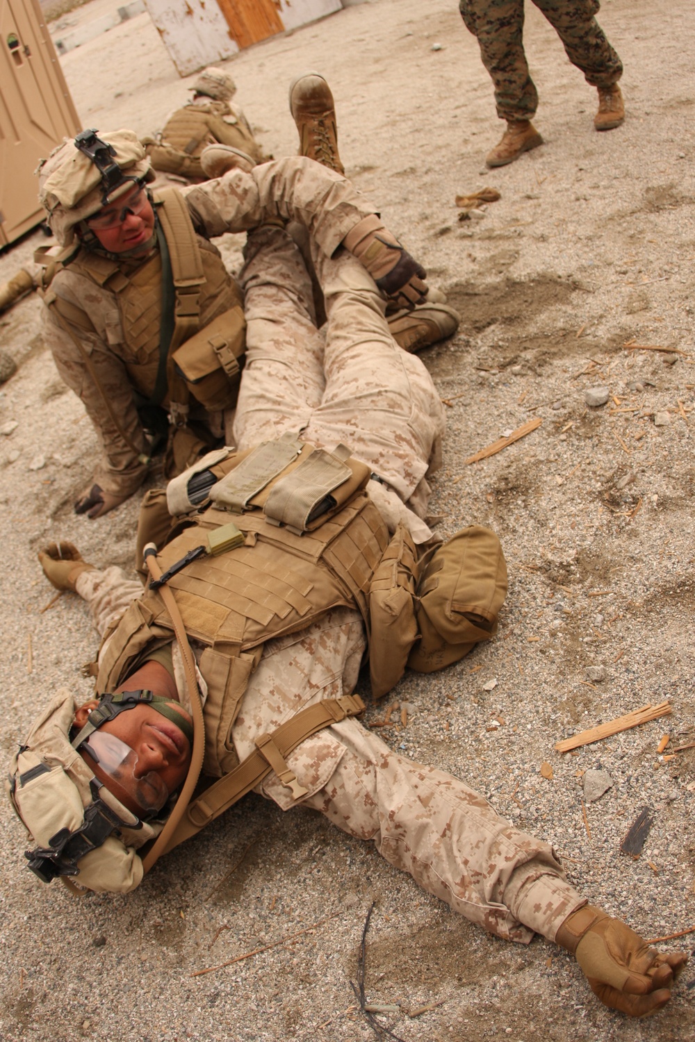 Despite Weather, 1st Battalion, 2nd Marines Clears Range 210