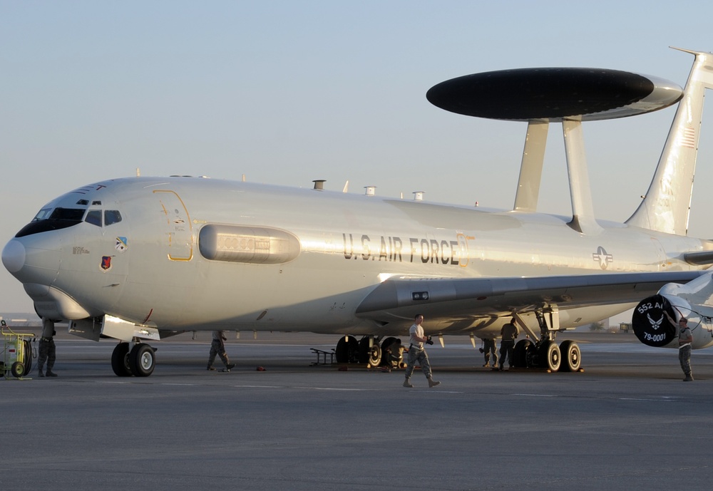 E-3 Sentry in Southwest Asia