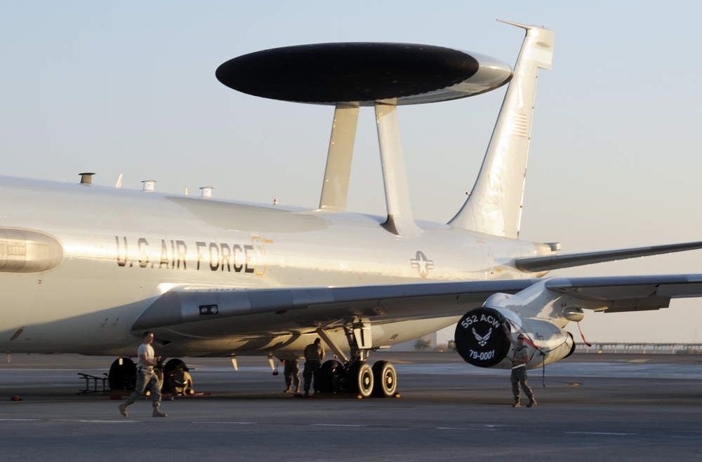 E-3 Sentry in Southwest Asia