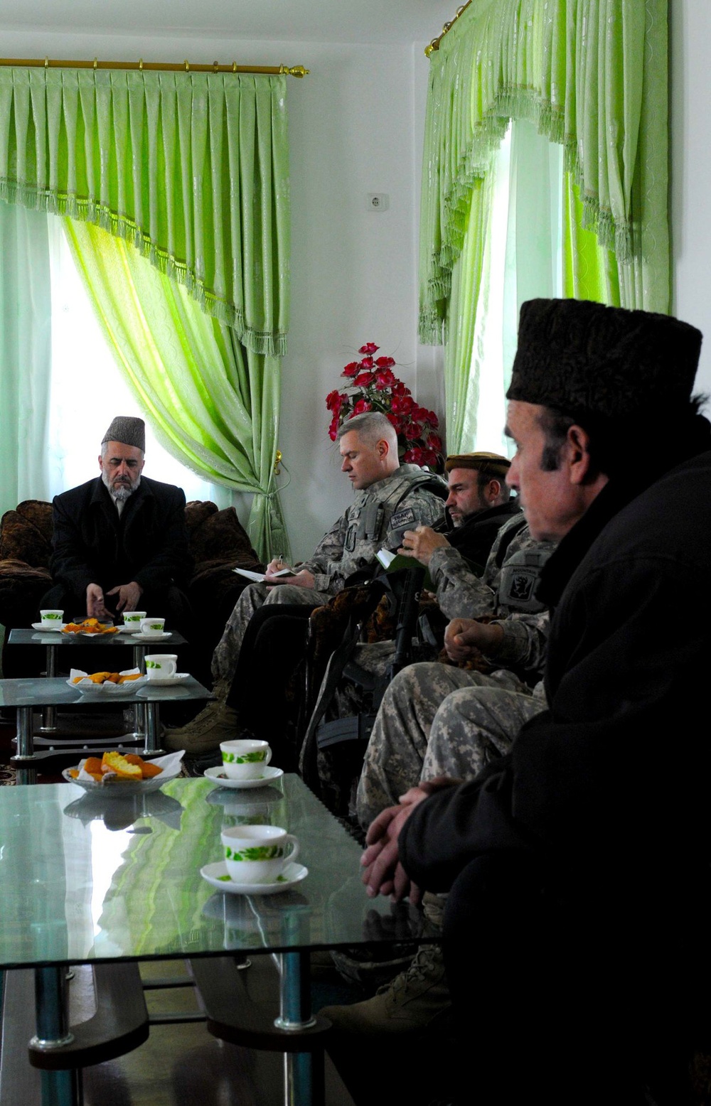 Staff Judge Advocate Meets With Parwan Justice Officials