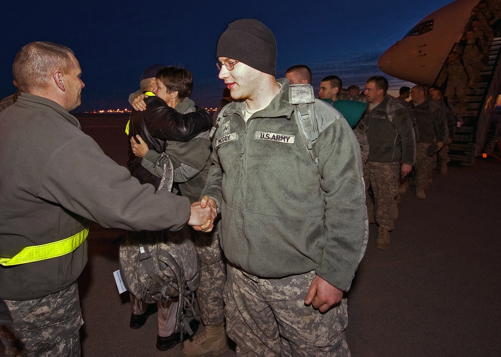 542nd Quartermaster Company returns home from Iraq