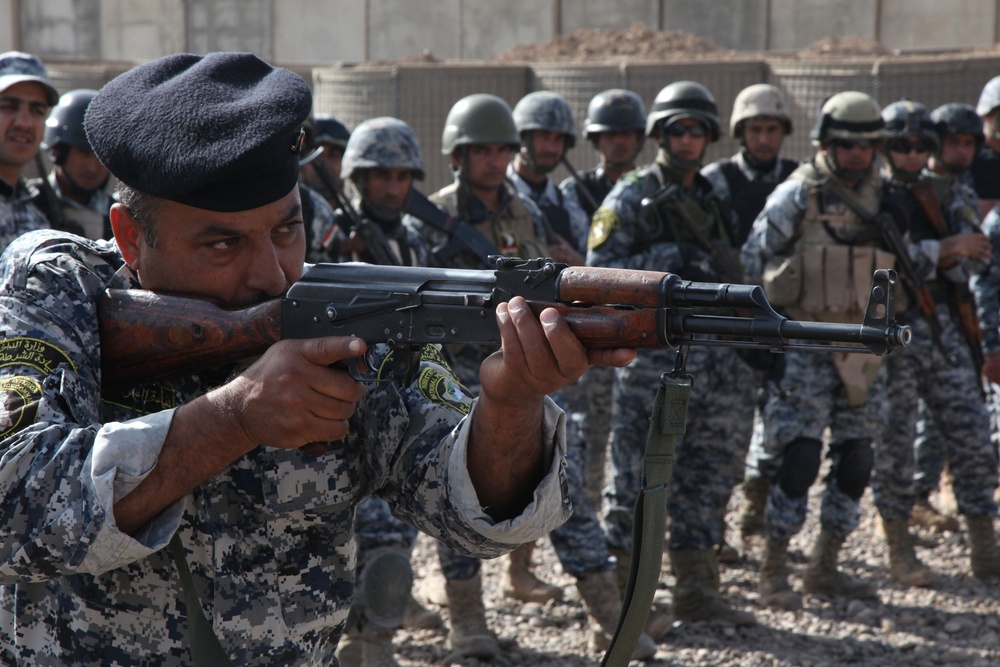 Iraqi police training