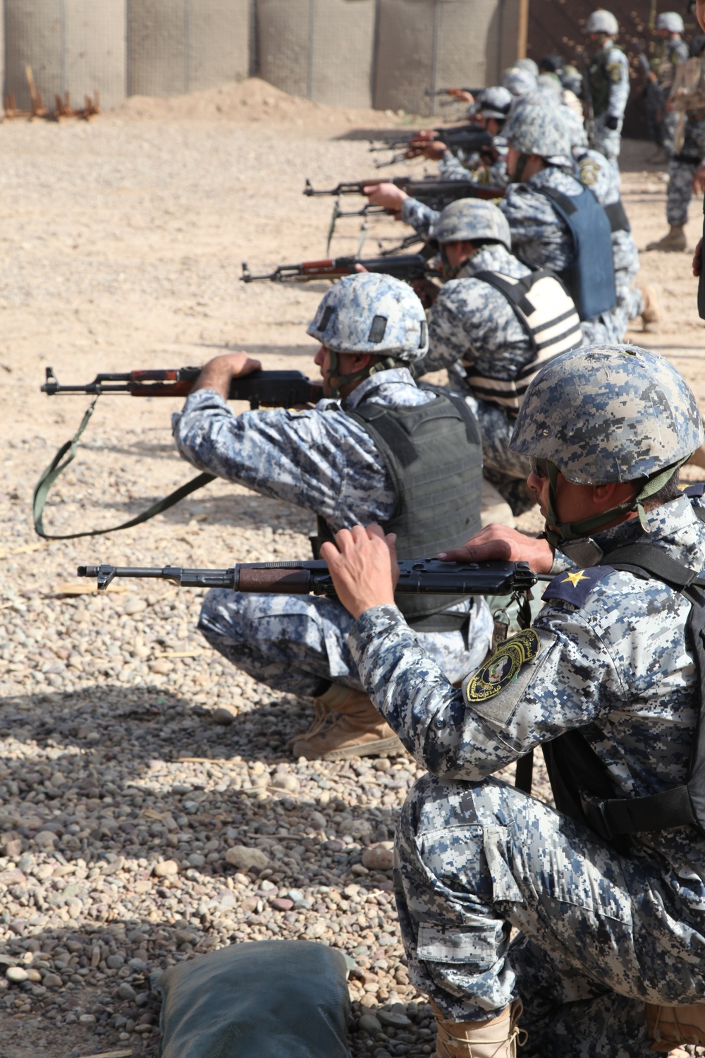 Iraqi police training