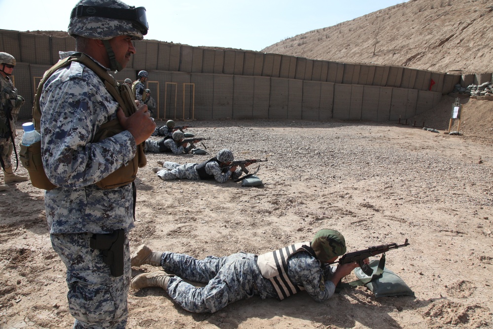 Iraqi police training