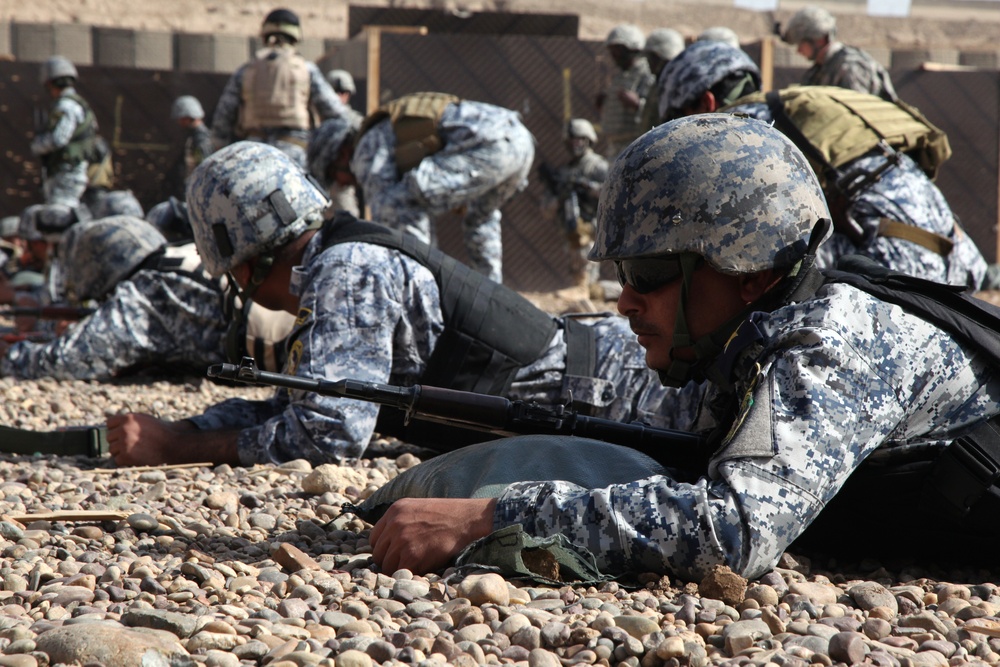 Iraqi police training