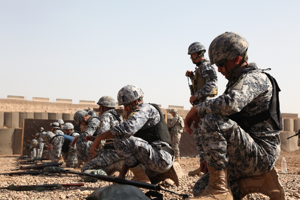 Iraqi police training