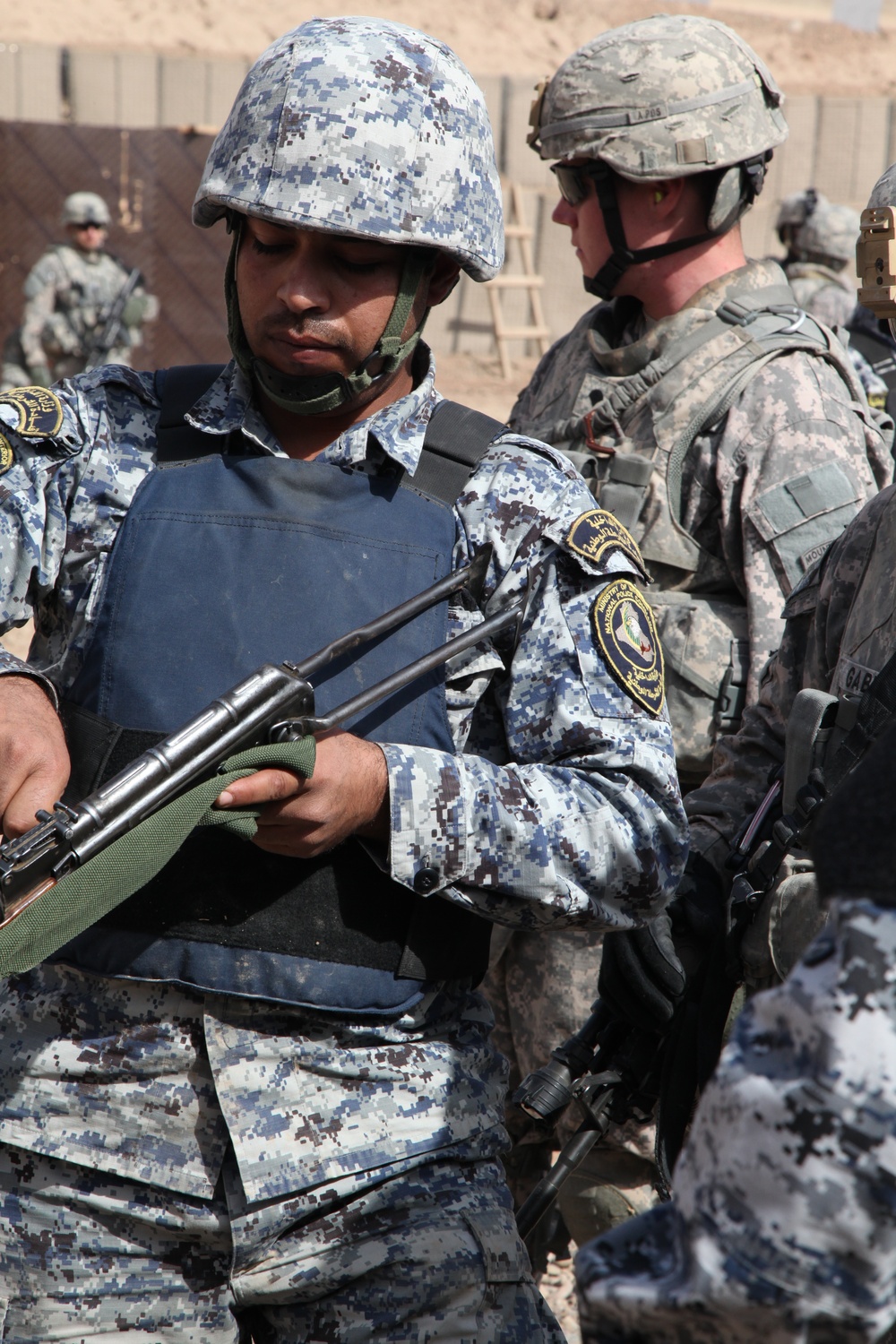 Iraqi police training