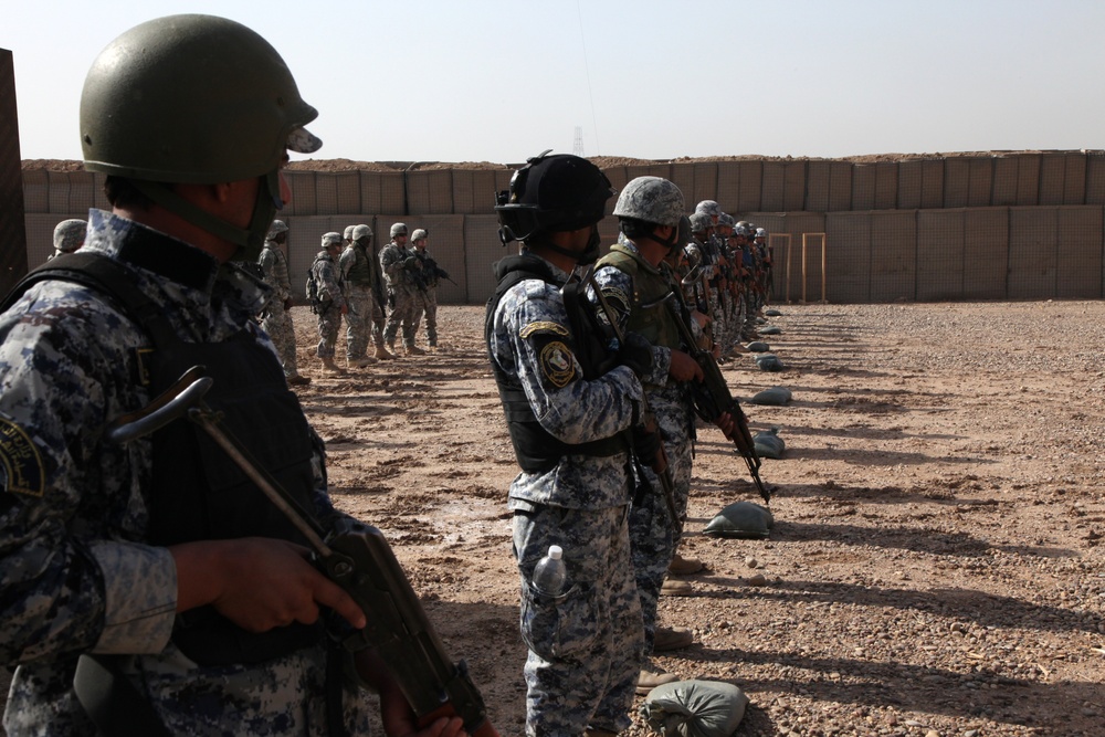 Iraqi police training