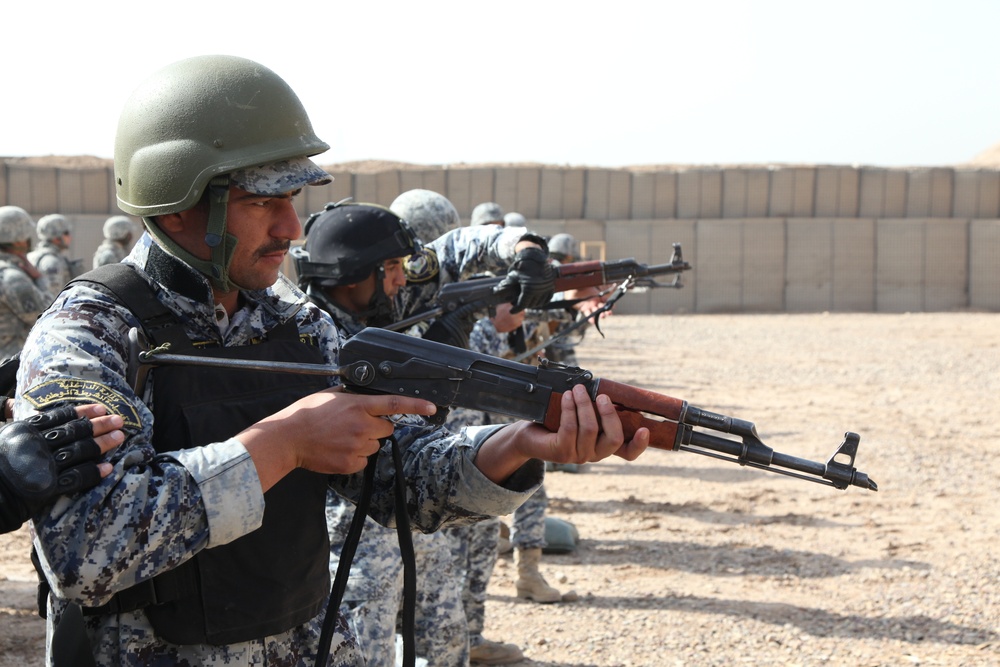 Iraqi police training