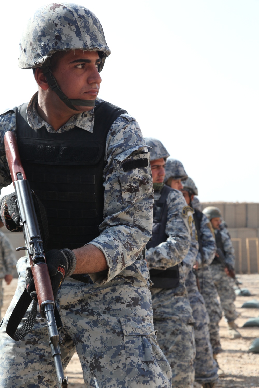 Iraqi police training