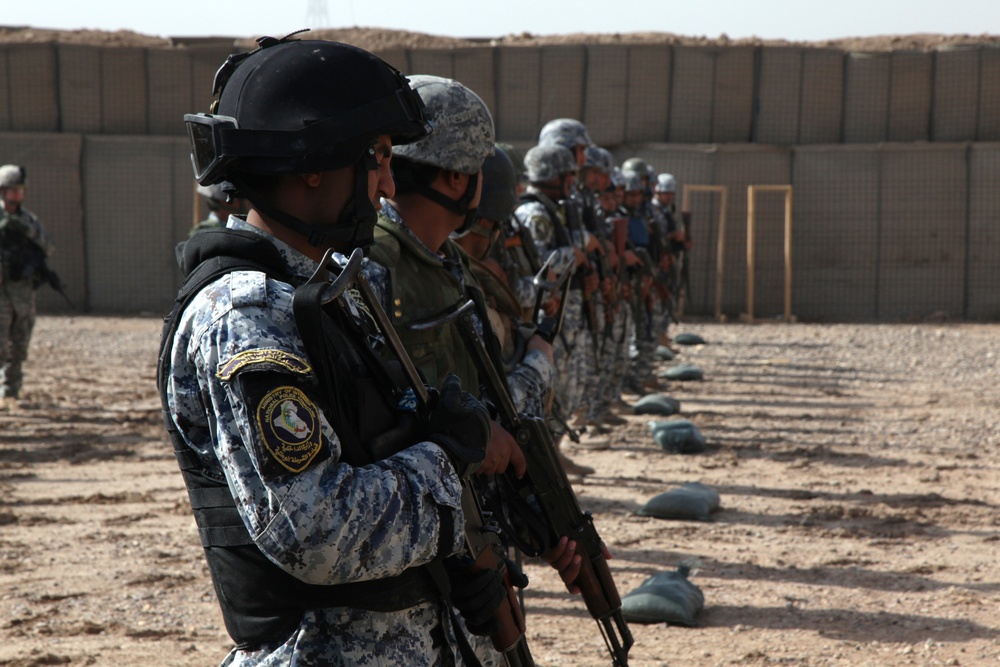 Iraqi police training