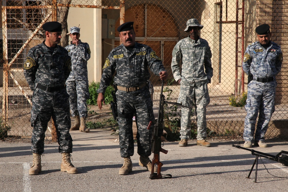 Iraqi police training