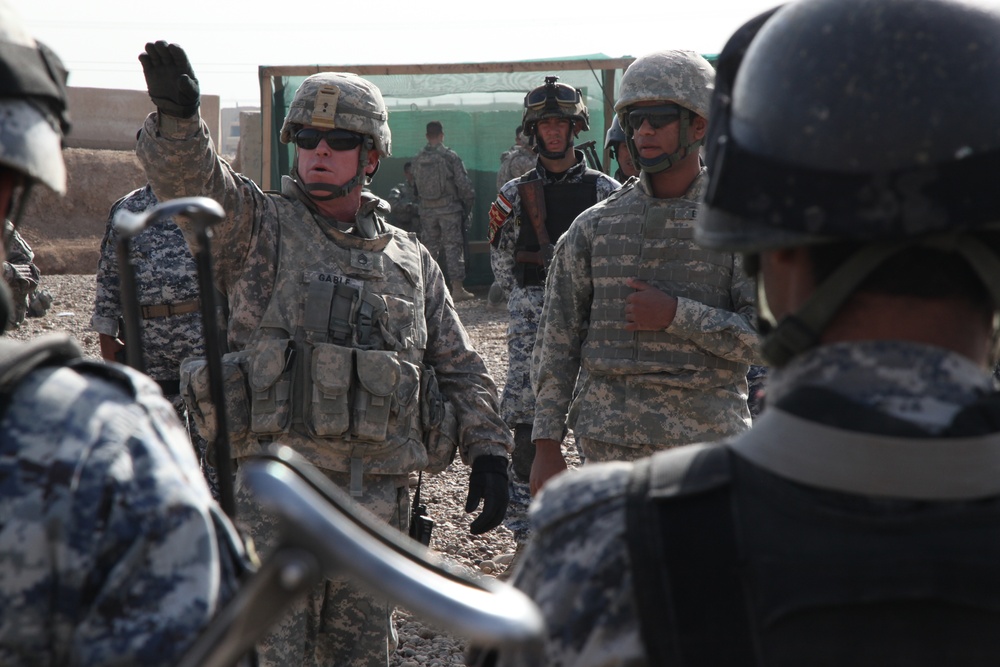 Iraqi police training