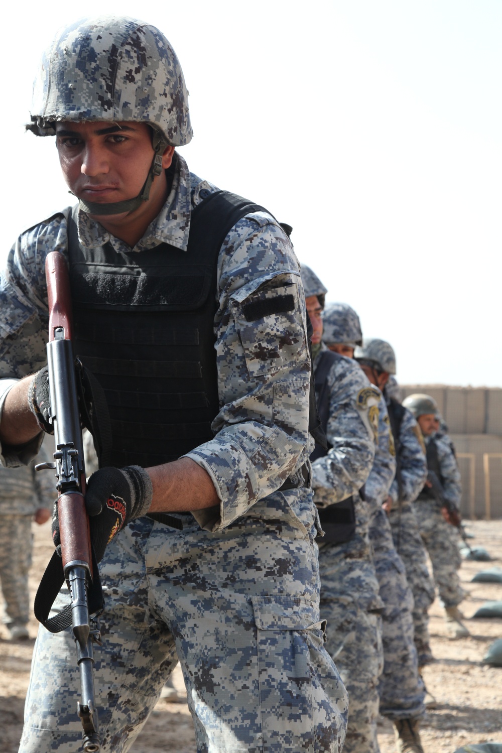 Iraqi police training