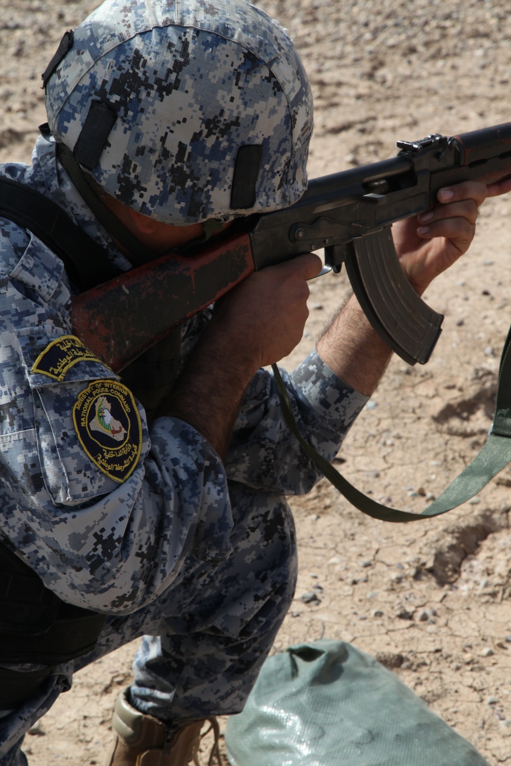 Iraqi police training