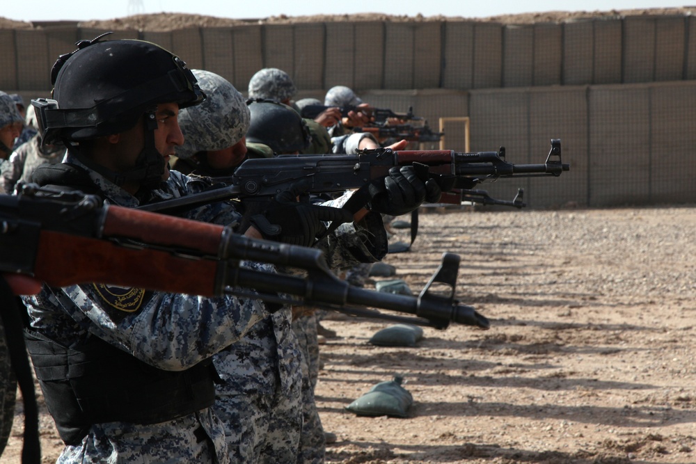 Iraqi police training