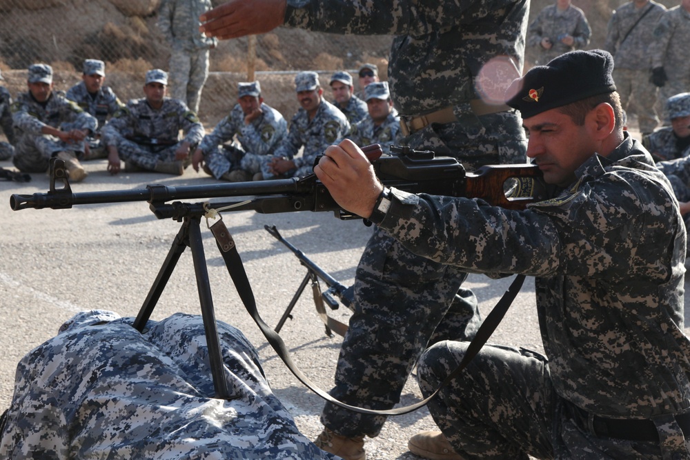 Iraqi police training