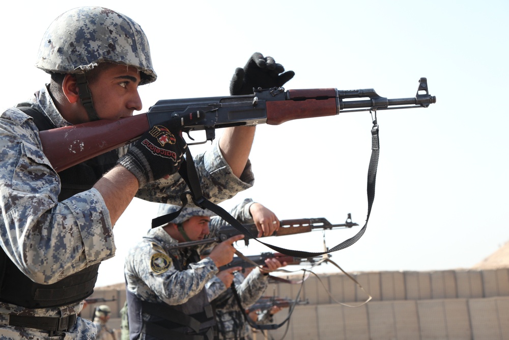 Iraqi police training