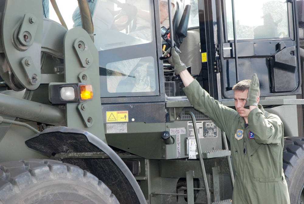 Cornet Oak aircrews respond to Haiti earthquake