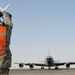 Primed: 22 EARS tankers refuel combat aircraft