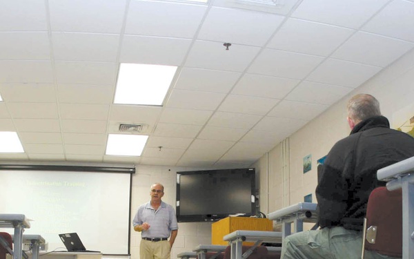 Air Station civilian employees meet required training