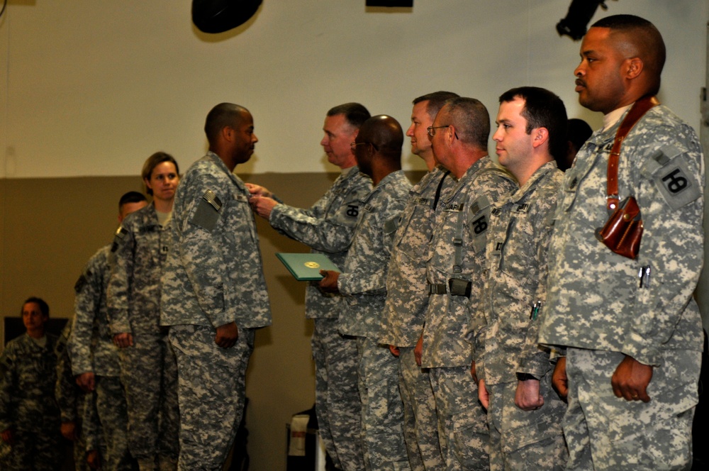 90th Sustainment Brigade Soldiers awarded for service