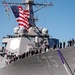 USS Donald Cook Arrives At Naval Station Norfolk