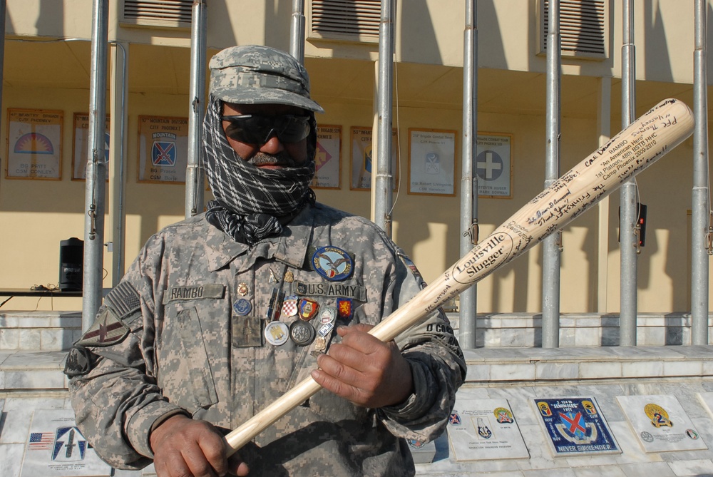 'Kabul Slugger' The Guardian of the Gate