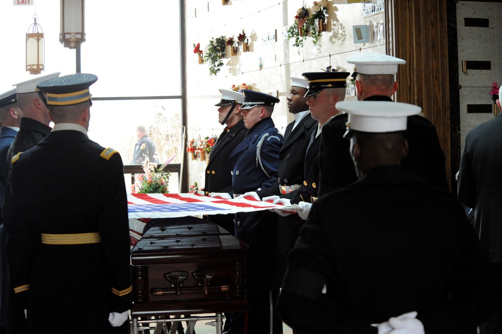 the burial service of the Honorable Mr. John P. Murtha