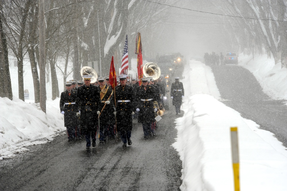 the burial service of the Honorable Mr. John P. Murtha