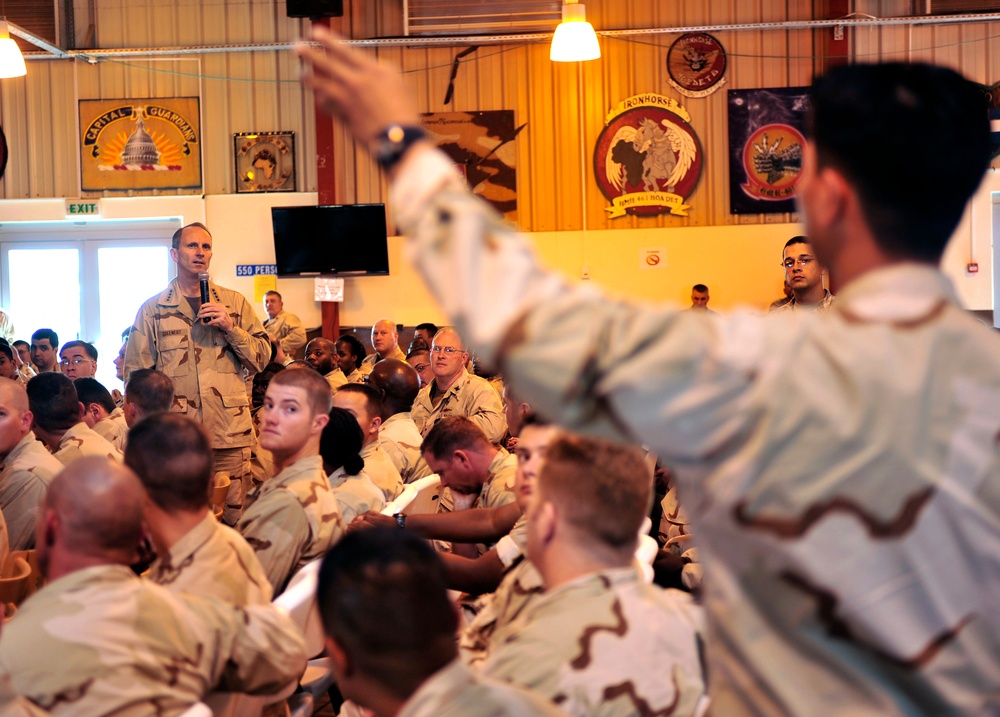 Vice Chief of Naval Operations At  Camp Lemonnier