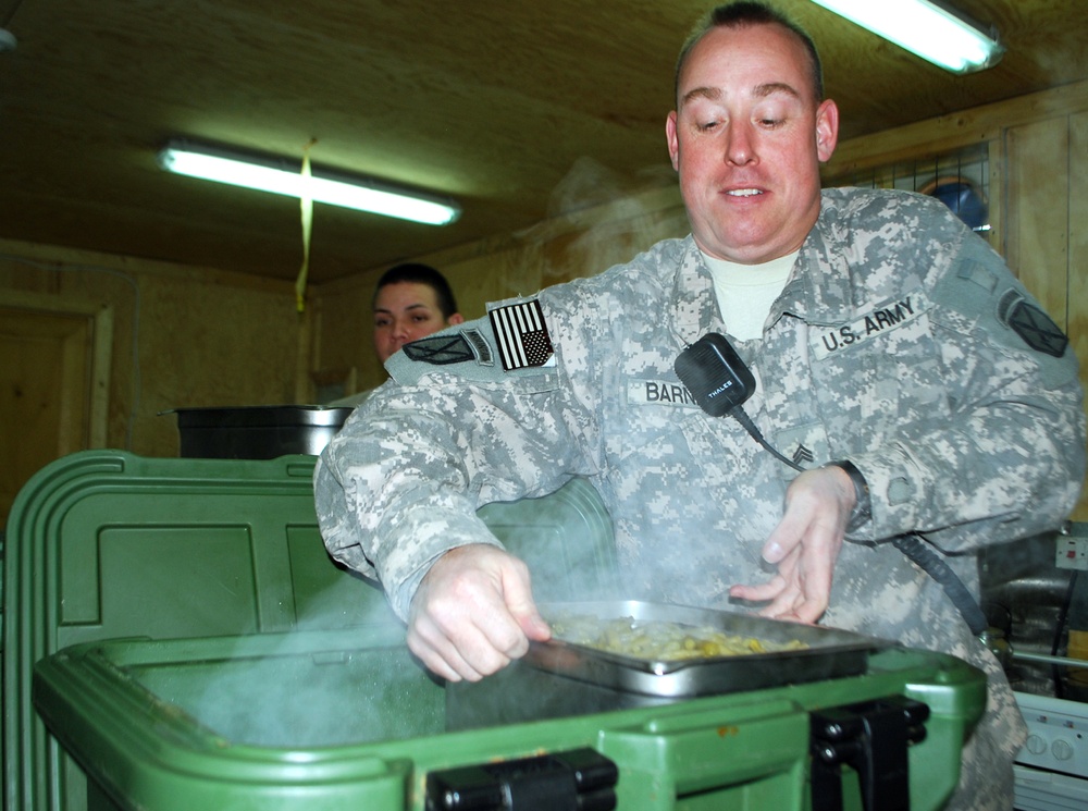 Dedicated non-commissioned officer boosts morale through food