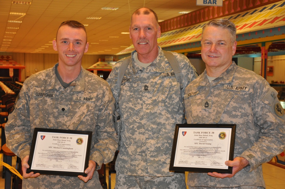 Soldier sets standard in dining facility, as senior NCO