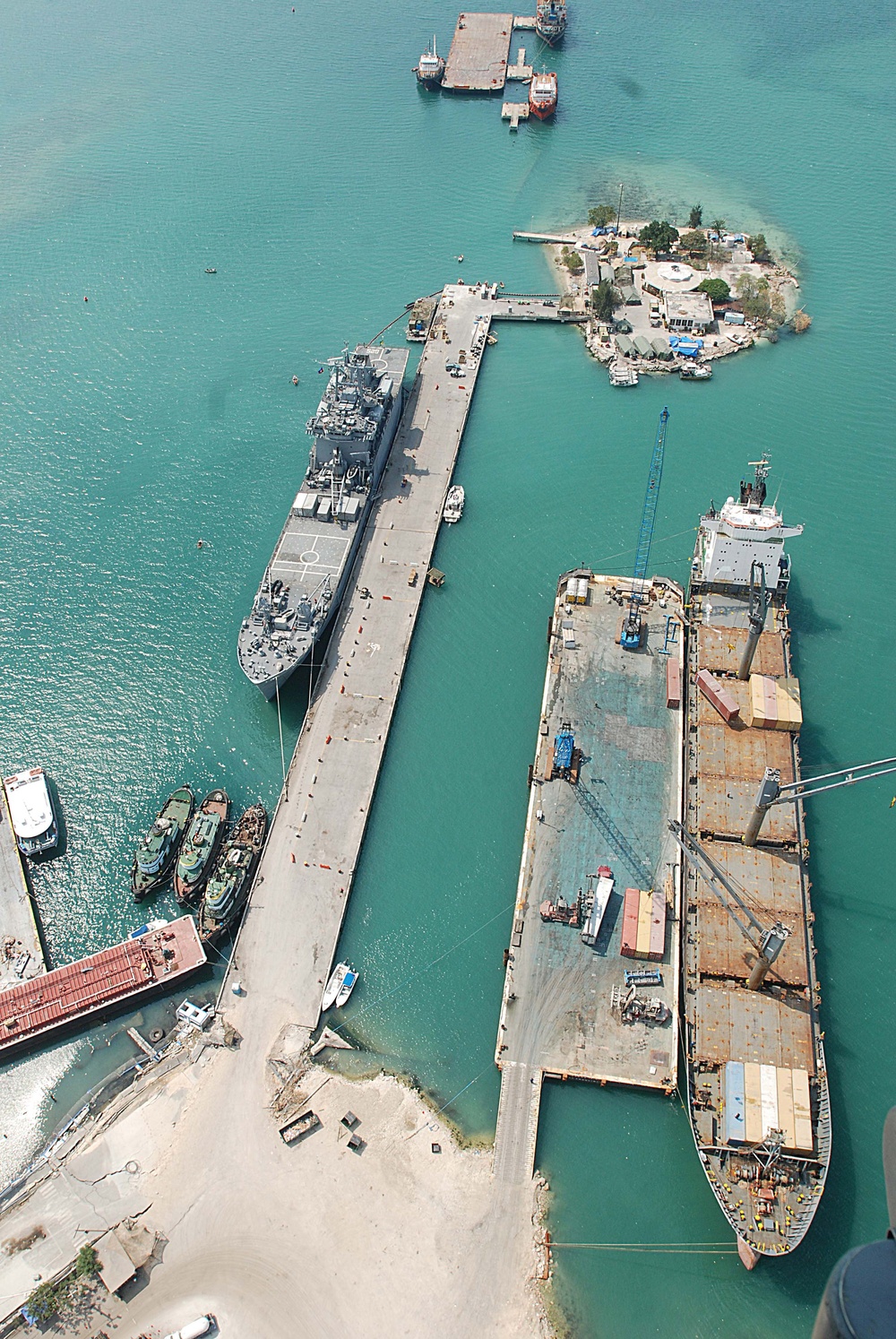 Aerial Views Over Haiti