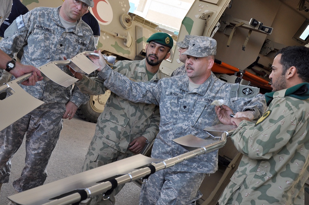 343rd Medical Company Aids Kuwaiti's With CLS