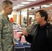 U.S. Congressman Earl Pomeroy visits N.D. troops in Kosovo