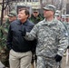 U.S. Congressman Earl Pomeroy visits N.D. troops in Kosovo