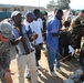 Haitians receive new tents