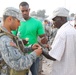 Haitians receive new tents