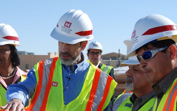 DoD Deputy Comptroller Visits Bliss: Monitors Progress on Stimulus-funded Warrior Transition Units