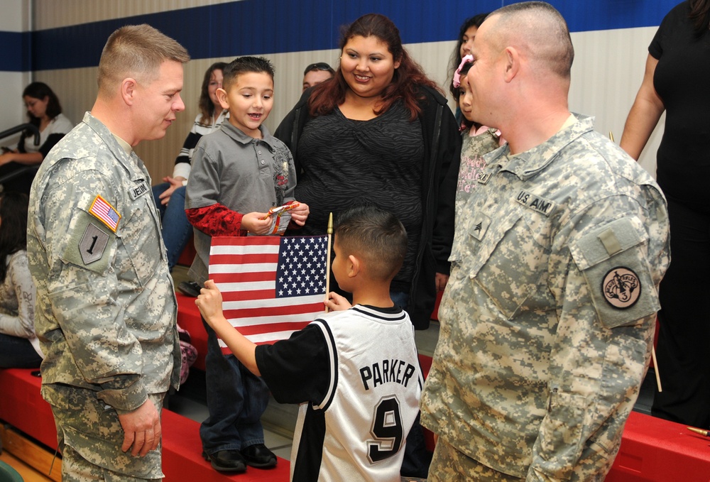 Renegade Battalion returns from Iraq